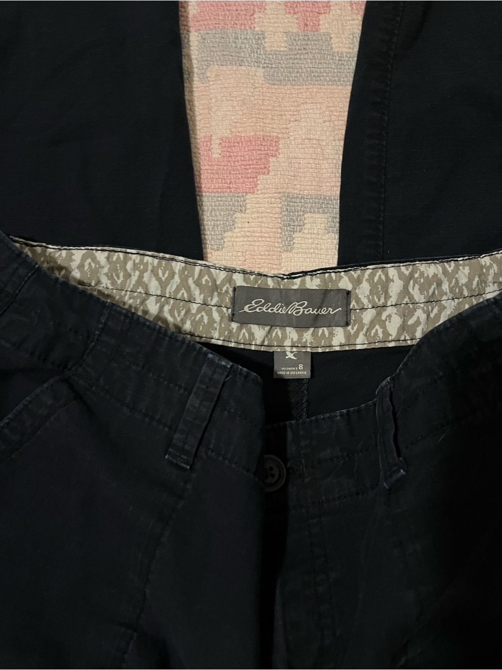 Eddie Bauer Dark Navy Chino Pants
